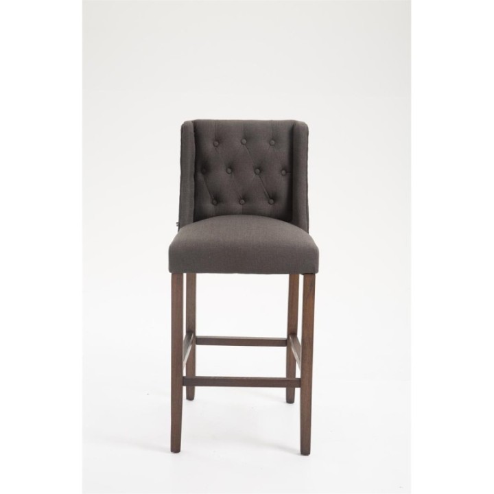 Barhocker Cassandra Stoff Antik-dunkel