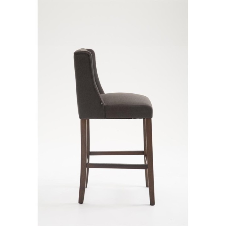 Barhocker Cassandra Stoff Antik-dunkel