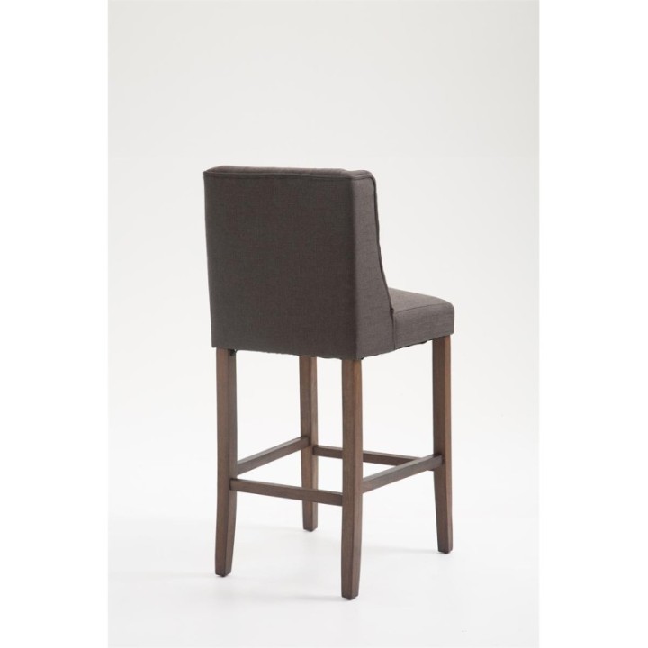 Barhocker Cassandra Stoff Antik-dunkel