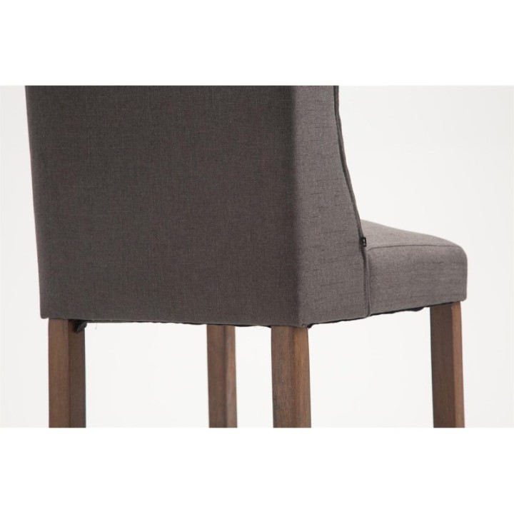 Barhocker Cassandra Stoff Antik-dunkel