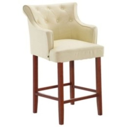 Barhocker Lykso Echtleder Braun
