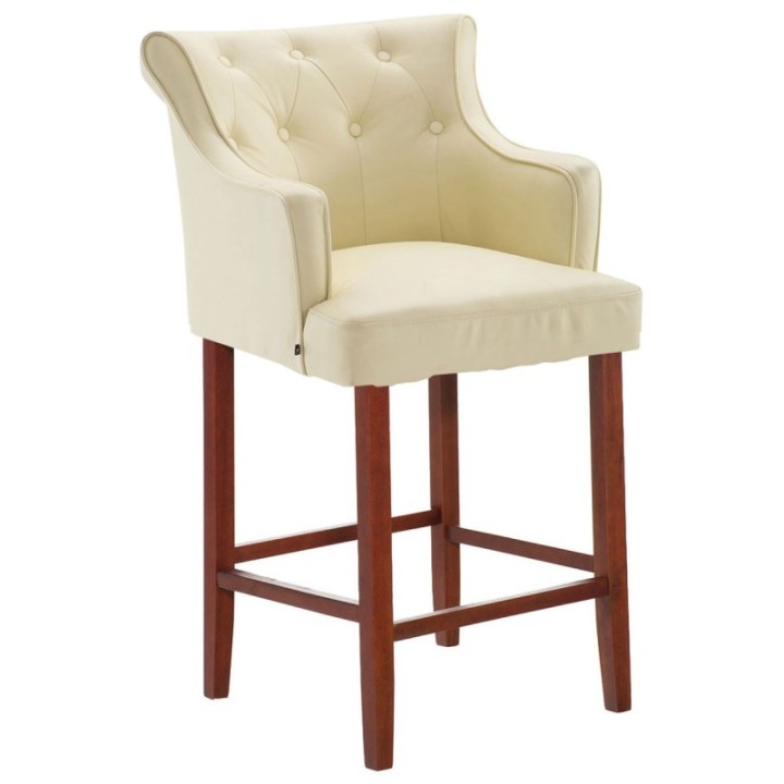 Barhocker Lykso Echtleder Braun