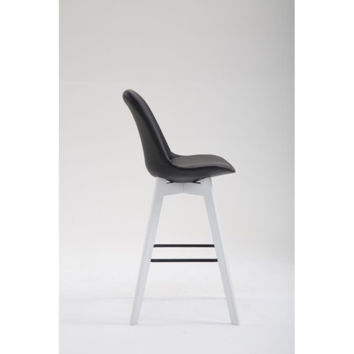 Barhocker Metz Kunstleder Weiß