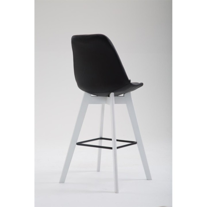 Barhocker Metz Kunstleder Weiß