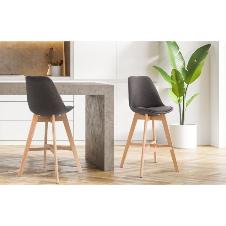 Barhocker Cannes Stoff Natura