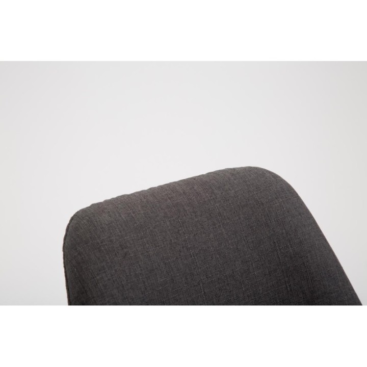 Barhocker Cannes Stoff Weiß