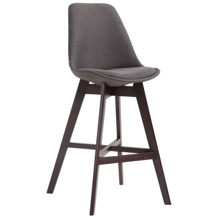 Barhocker Cannes Stoff Cappuccino