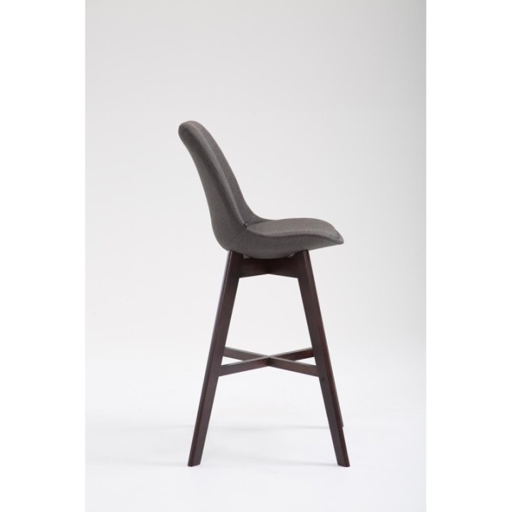 Barhocker Cannes Stoff Cappuccino