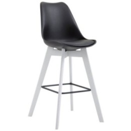 Barhocker Metz Kunststoff Weiß