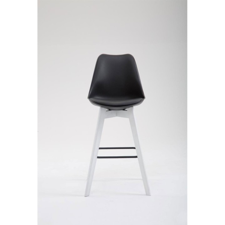 Barhocker Metz Kunststoff Weiß