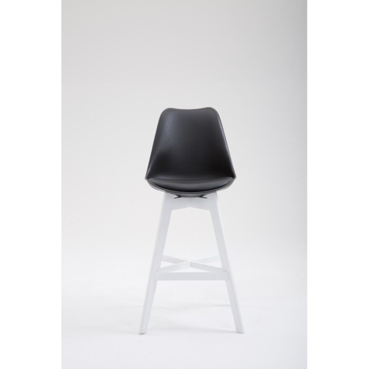 Barhocker Cannes Kunststoff Weiß