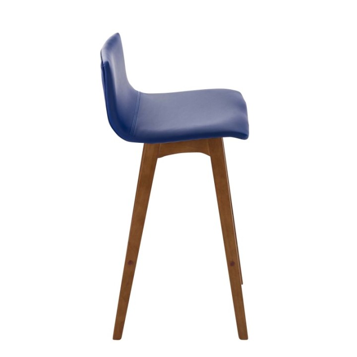 Barhocker Taunus Kunstleder Walnuss