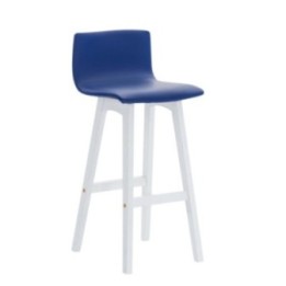 Barhocker Taunus Kunstleder Weiß