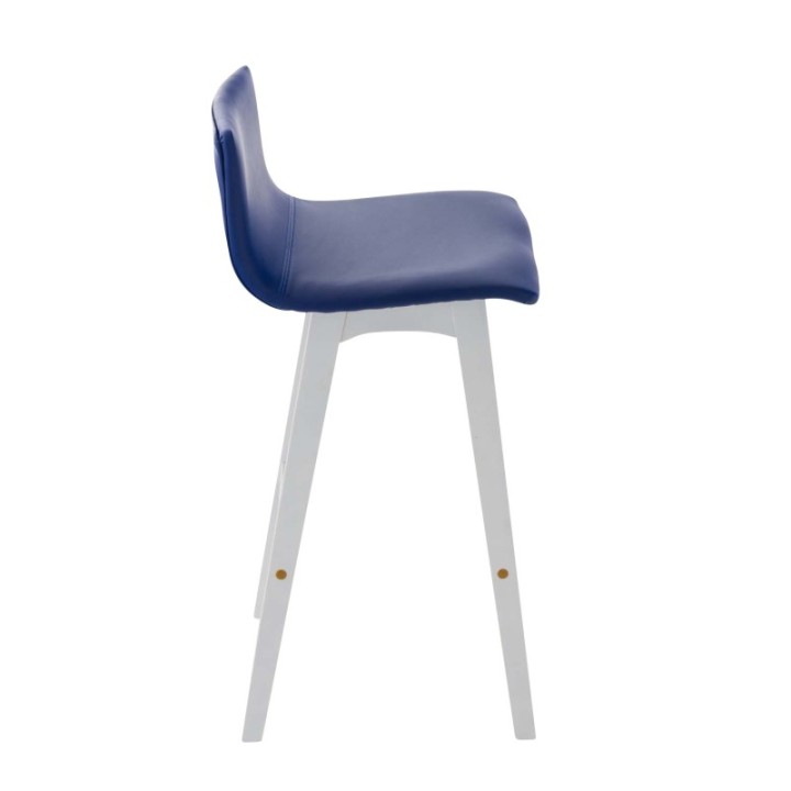Barhocker Taunus Kunstleder Weiß