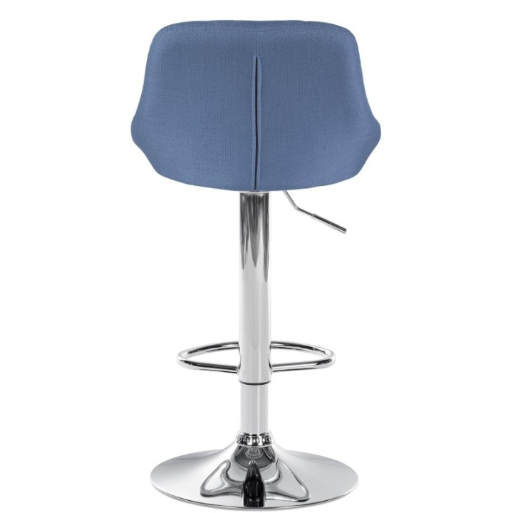 Barhocker Lazio Stoff chrom