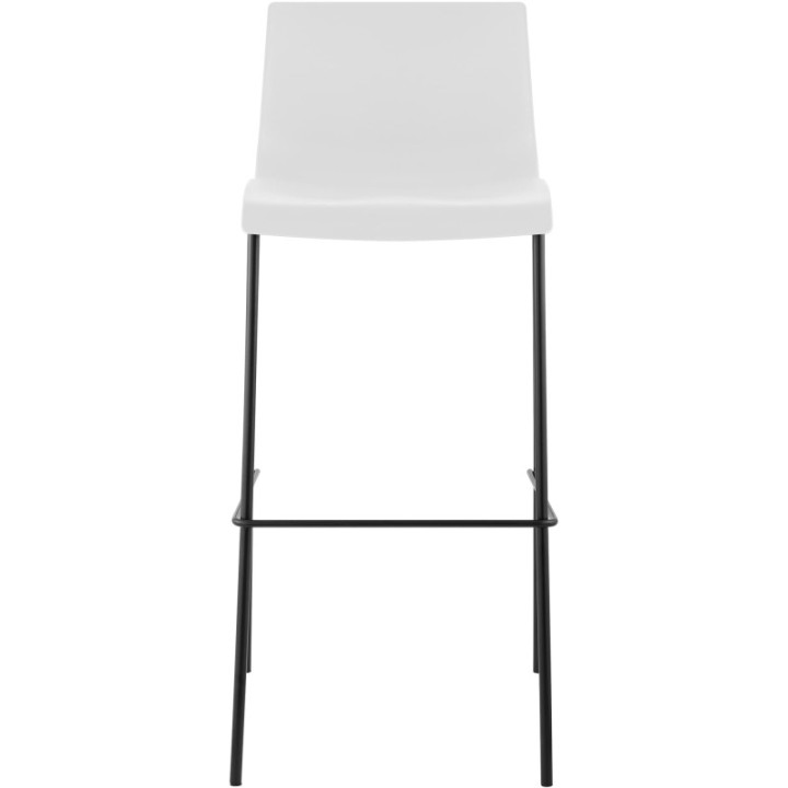 Barhocker Hoover 4-Fuß Gestell schwarz
