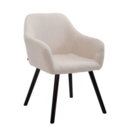 Besucherstuhl Achat V2 Stoff Coffee