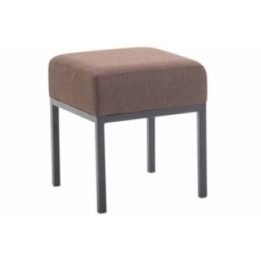 Sitzhocker Newton Stoff schwarz