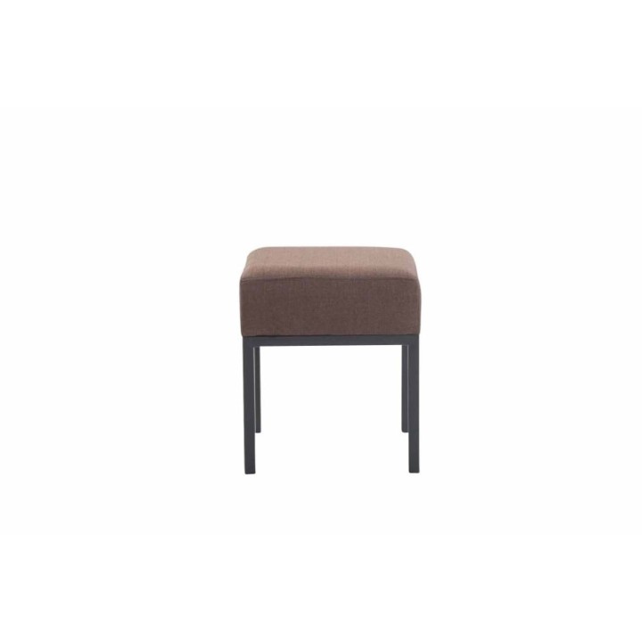 Sitzhocker Newton Stoff schwarz