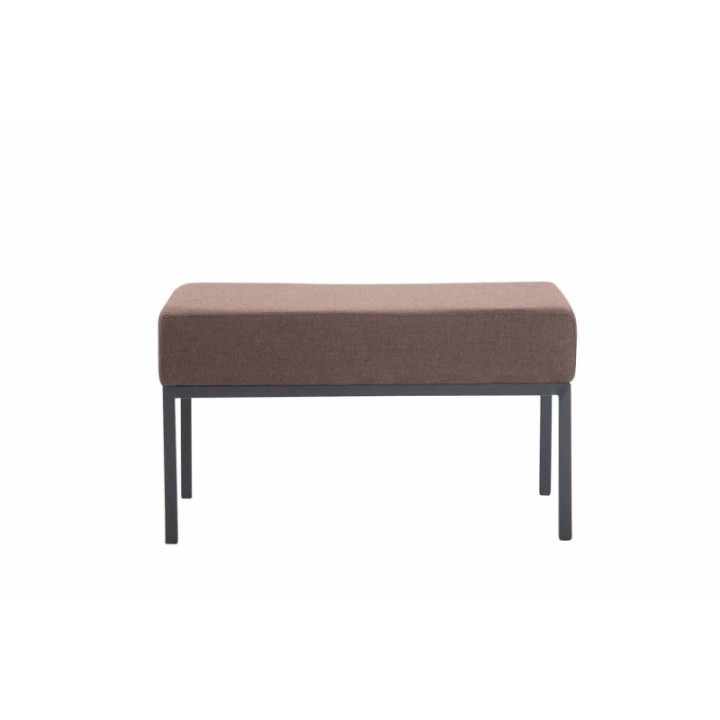 2er Sitzbank Newton Stoff schwarz