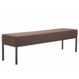 4er Sitzbank Newton Stoff schwarz