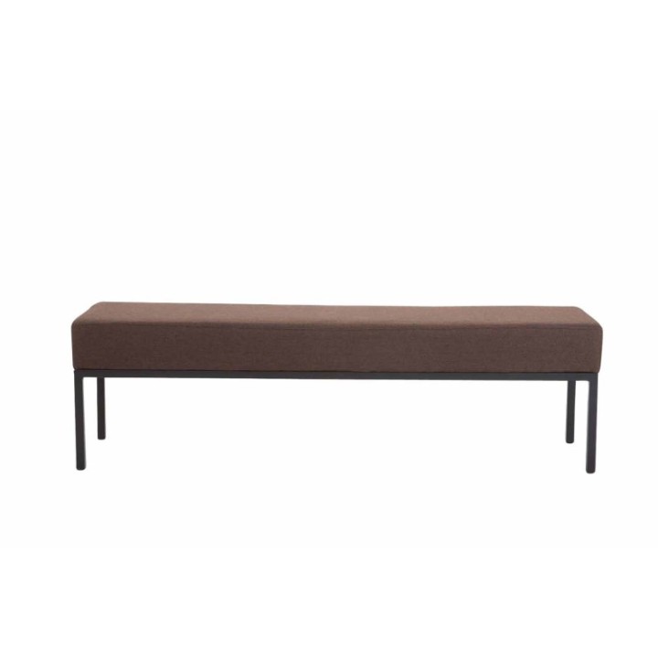 4er Sitzbank Newton Stoff schwarz