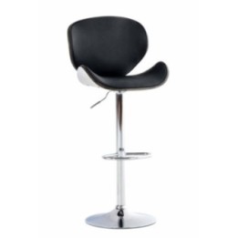 Barhocker Edmonds Kunstleder grau
