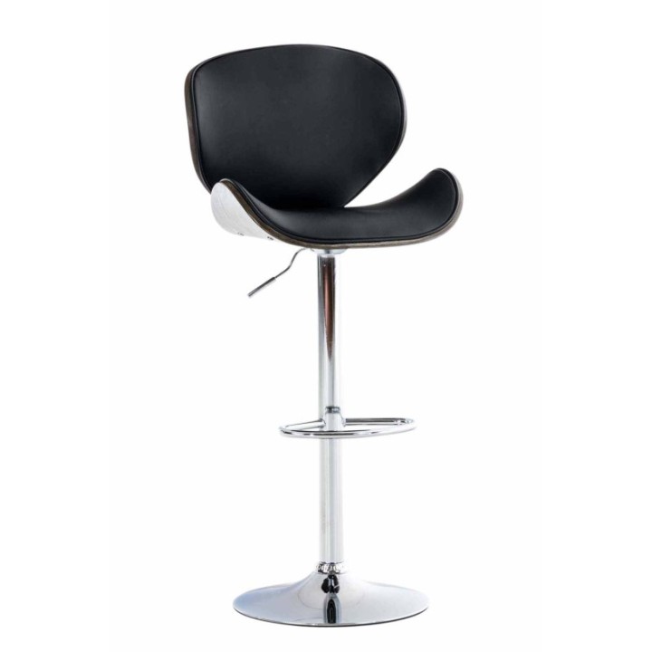 Barhocker Edmonds Kunstleder grau
