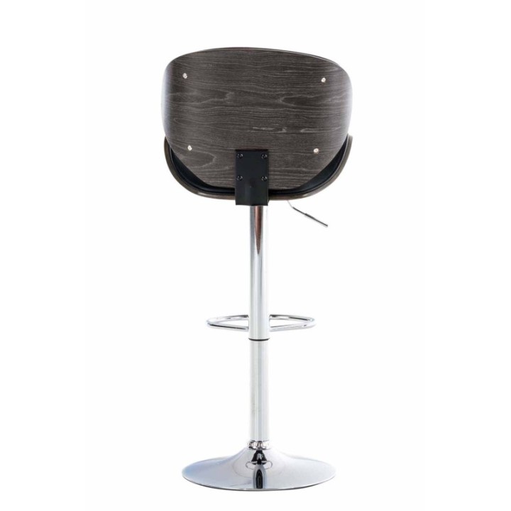 Barhocker Edmonds Kunstleder grau