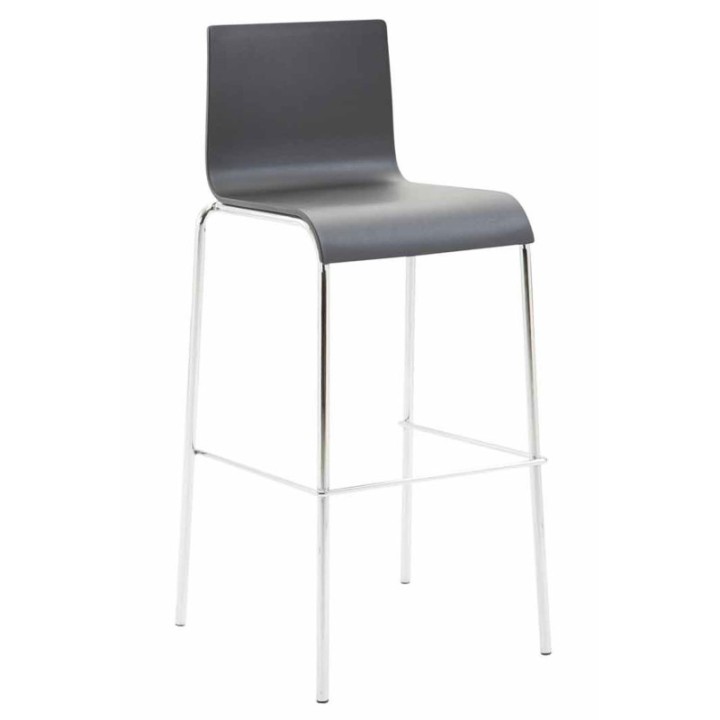 Barhocker Kado Kunststoff Rund chrom