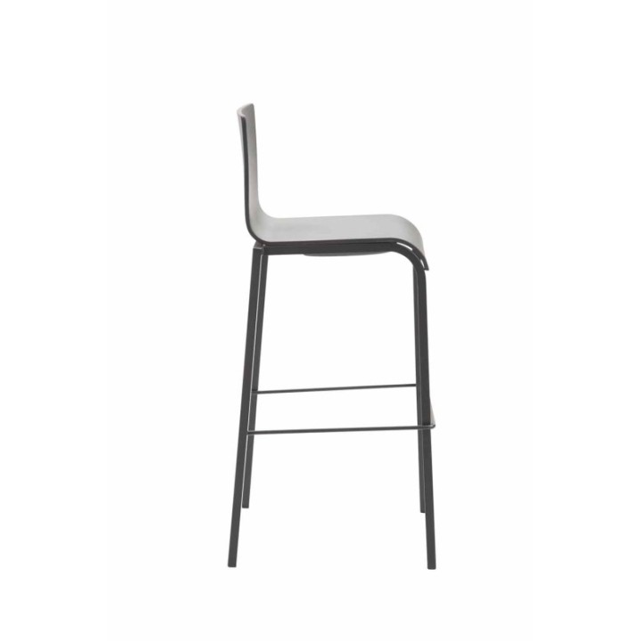 Barhocker Kado Kunststoff Square schwarz