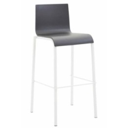 Barhocker Kado Kunststoff Square weiß