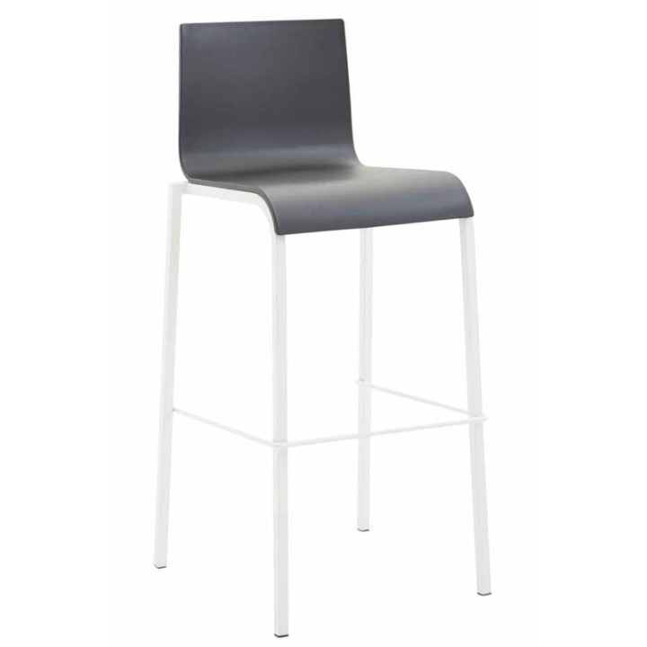 Barhocker Kado Kunststoff Square weiß