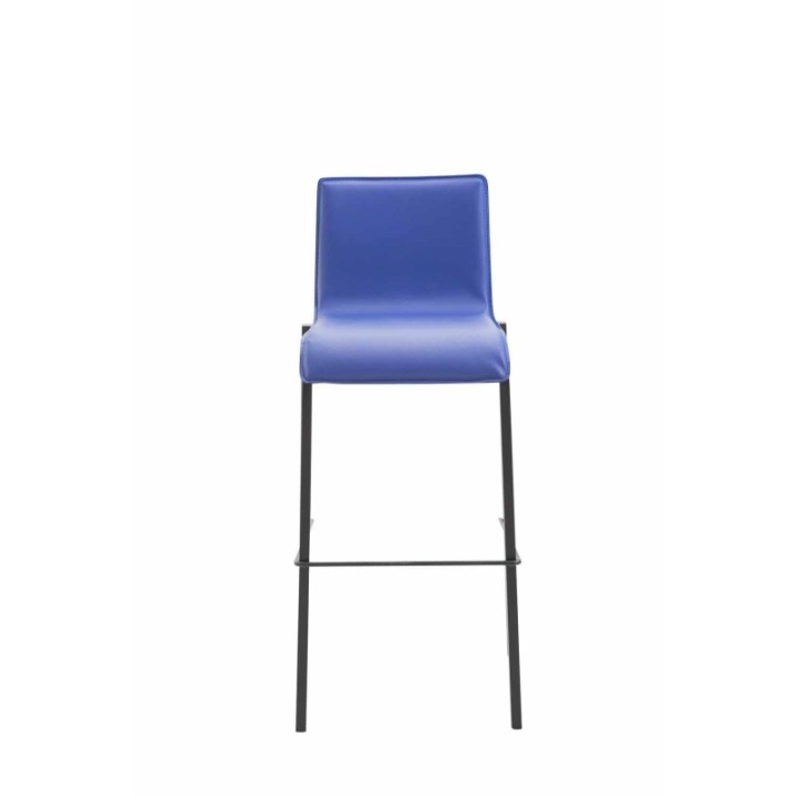 Barhocker Kado Kunstleder Square Flach schwarz