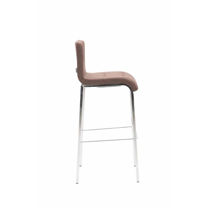 Barhocker Kado Stoff Square chrom
