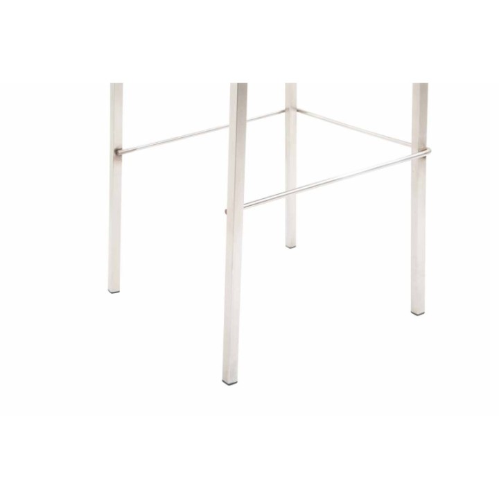 Barhocker Kado Stoff Square edelstahl