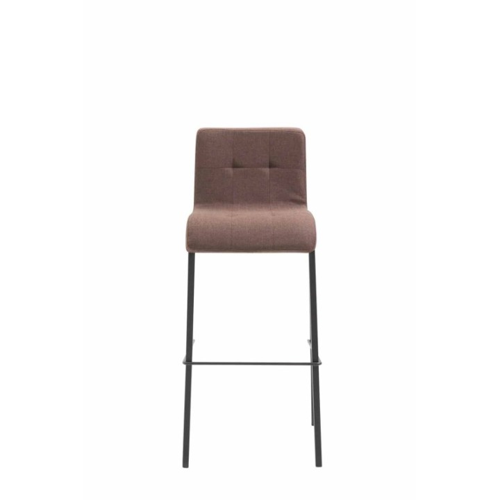 Barhocker Kado Stoff Square schwarz