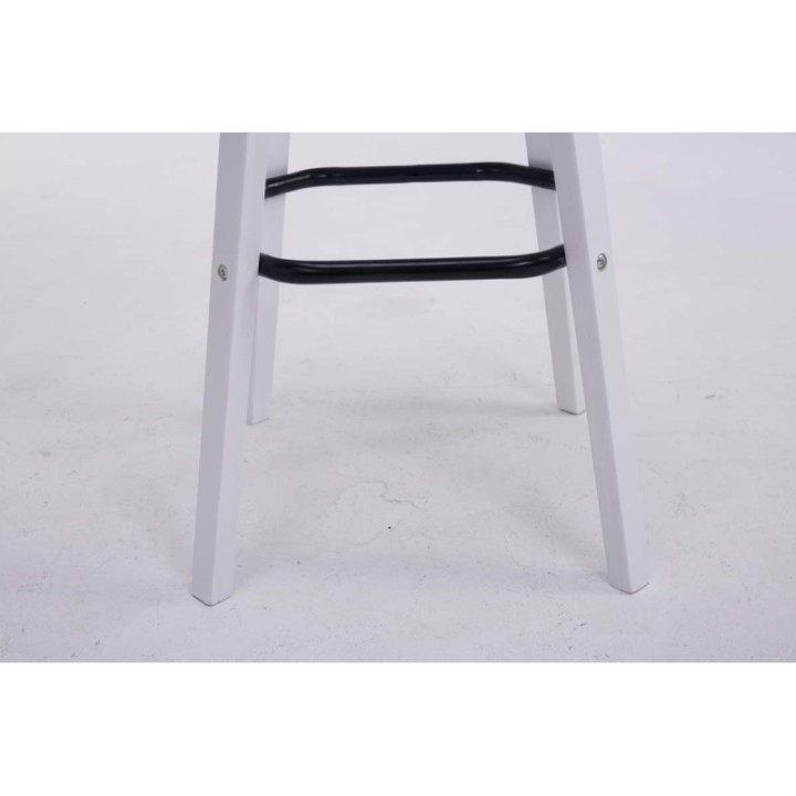 2er Set Barhocker Avika Kunststoff weiß