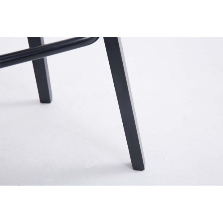 2er Set Barhocker Avika Stoff schwarz