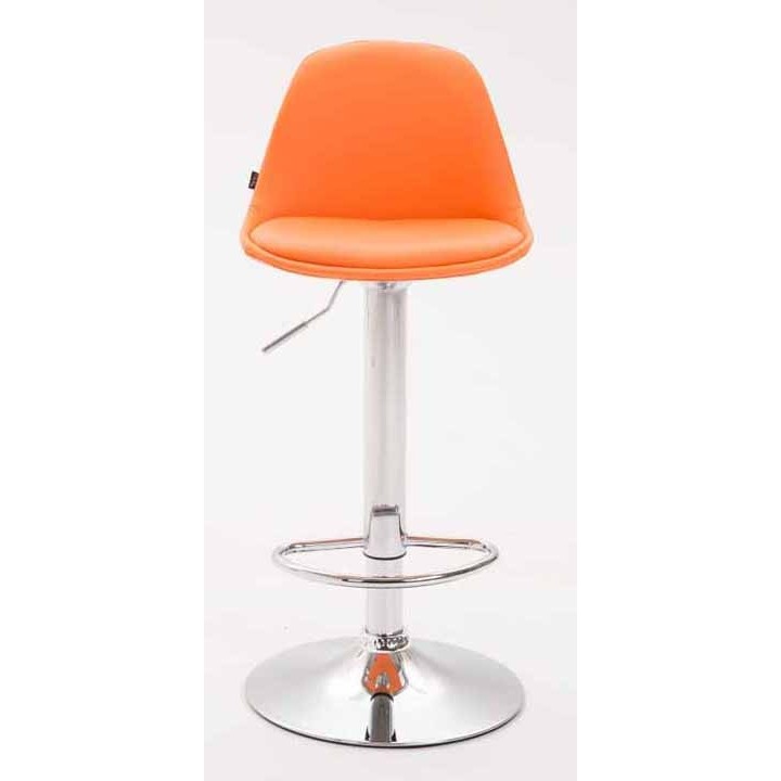 2er Set Barhocker Kiel Vollgepolstert Kunstleder chrom