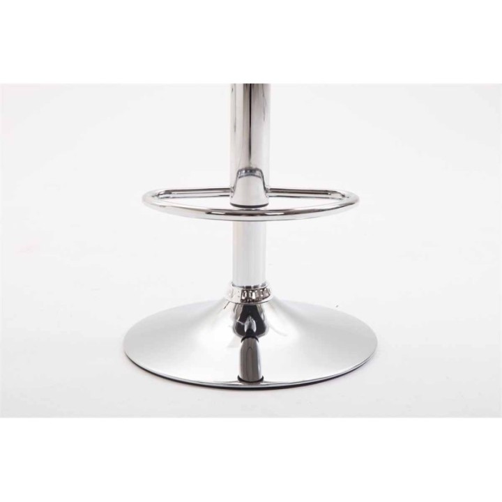 2er Set Barhocker Kiel Vollgepolstert Kunstleder chrom
