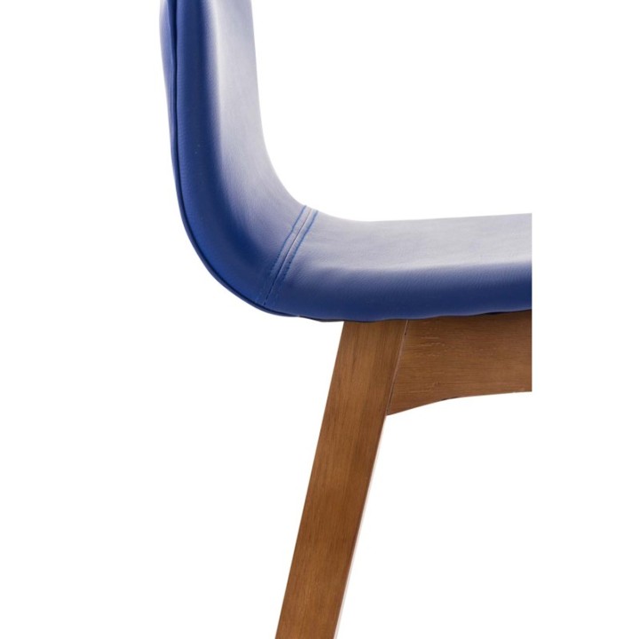 2er Set Barhocker Taunus Kunstleder walnuss 