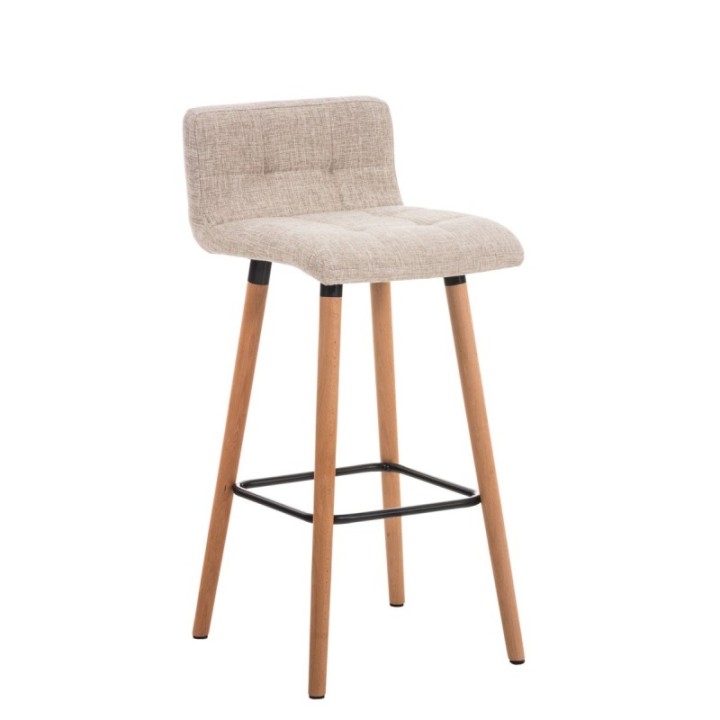 2er Set Barhocker Lincoln Stoff natura
