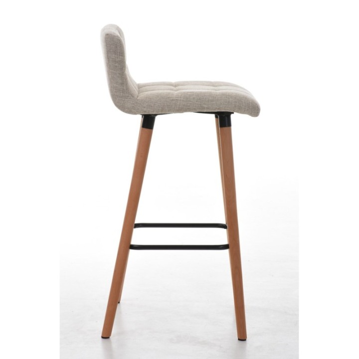 2er Set Barhocker Lincoln Stoff natura