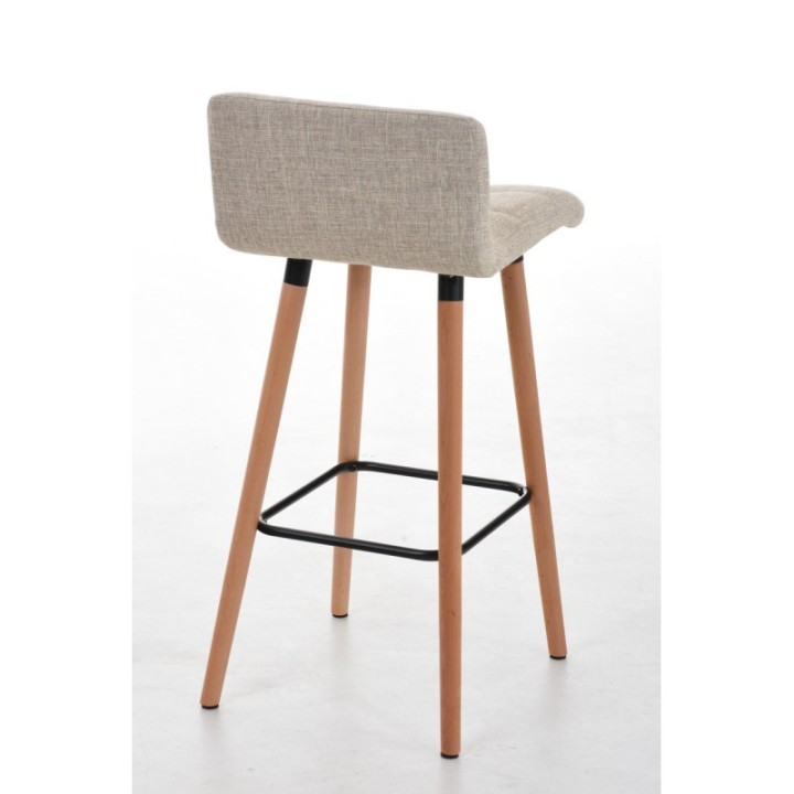2er Set Barhocker Lincoln Stoff natura