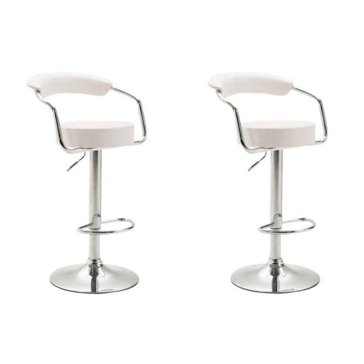 2er Set Barhocker Azzurri Kunstleder