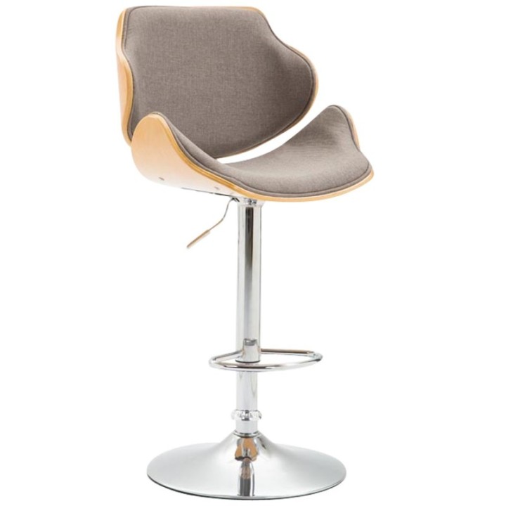 2er Set Barhocker Belem Stoff natura