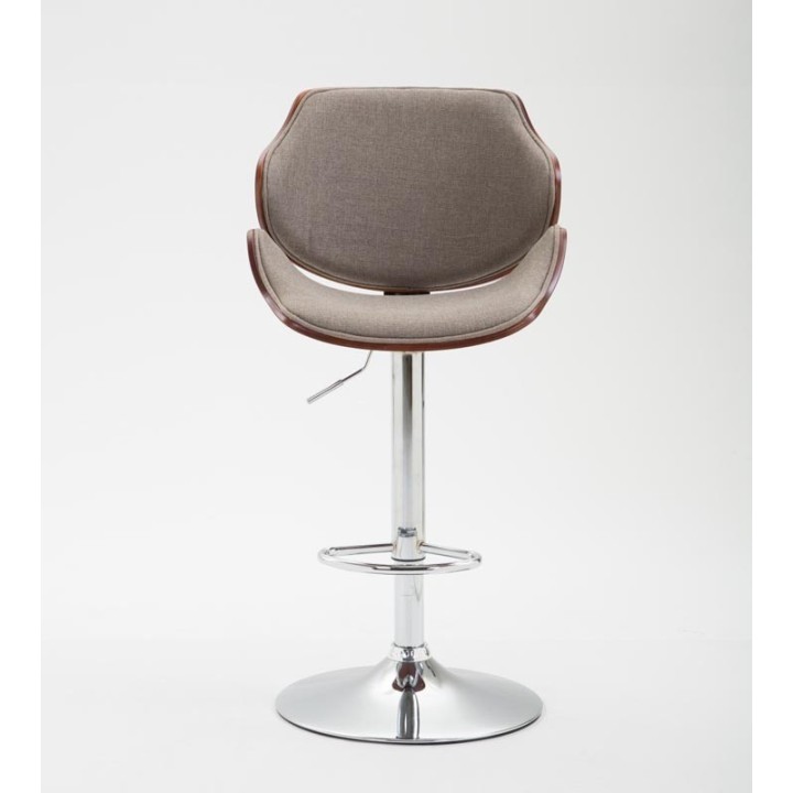 2er Set Barhocker Belem Stoff coffee