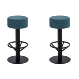 2er Set Barhocker Pisa V2 B76 Stoff
