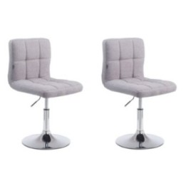 2er Set Lounger Palma V2 Stoff